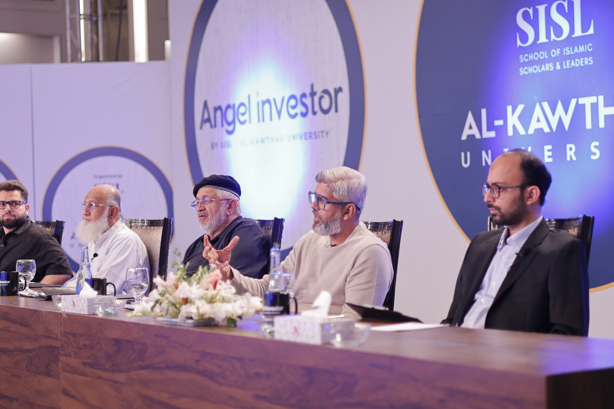 Angel Investor panel discussion at Al-Kawthar University